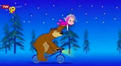 سری جدید کارتون ماشا و آقا خرسه _ شوخی بچه گانه ❤